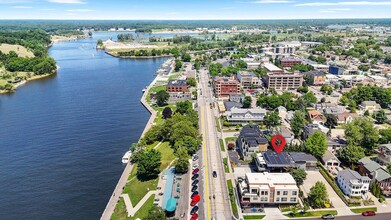 212 S Harbor Dr, Grand Haven, MI - aerial  map view - Image1