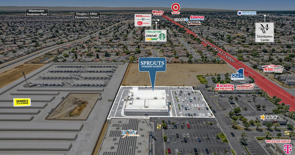 3535 Panama Ln, Bakersfield, CA à vendre - Photo du bâtiment - Image 2 de 5