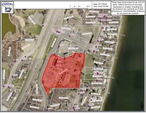 11725 Stinson Ave, Chisago City, MN - Aerial  map view