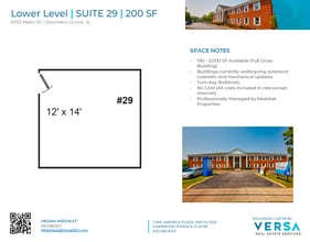 6912 Main St, Downers Grove, IL for lease Floor Plan- Image 1 of 1