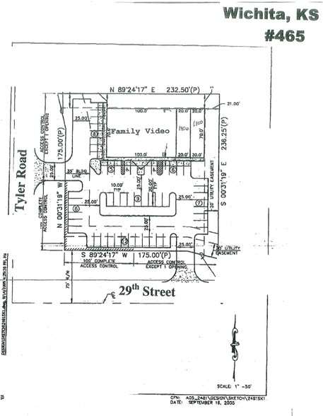 8778 W 29th St, Wichita, KS à louer - Plan de site - Image 3 de 3