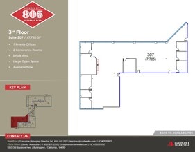 805 Veterans Blvd, Redwood City, CA for lease Floor Plan- Image 1 of 1
