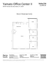 999-1001 W Yamato Rd, Boca Raton, FL à louer Plan d’étage- Image 1 de 7