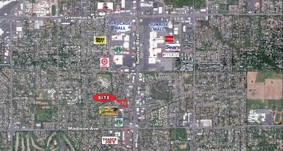 5510 Birdcage St, Citrus Heights, CA - Aérien  Vue de la carte