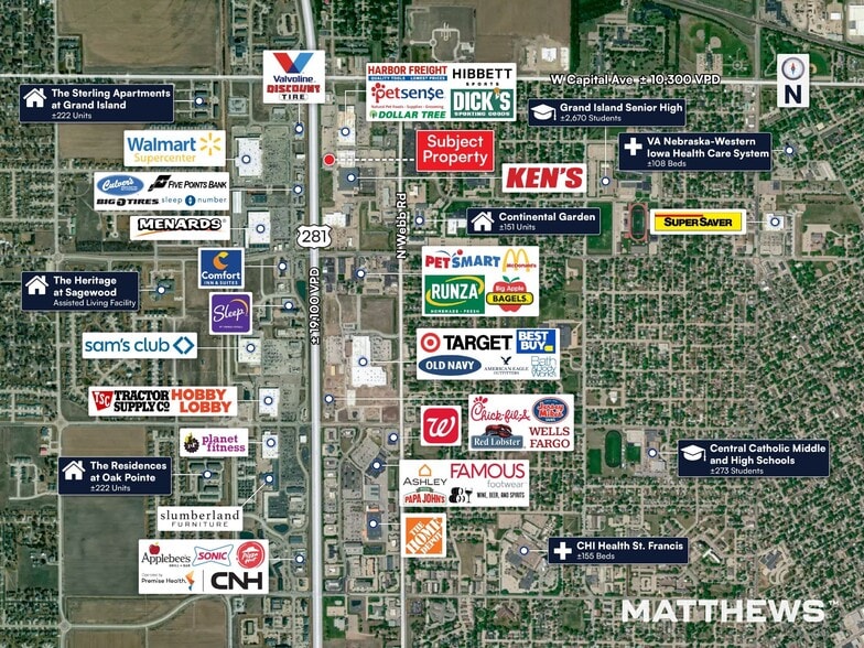 2248 N Webb Rd, Grand Island, NE à vendre - Photo du bâtiment - Image 2 de 10