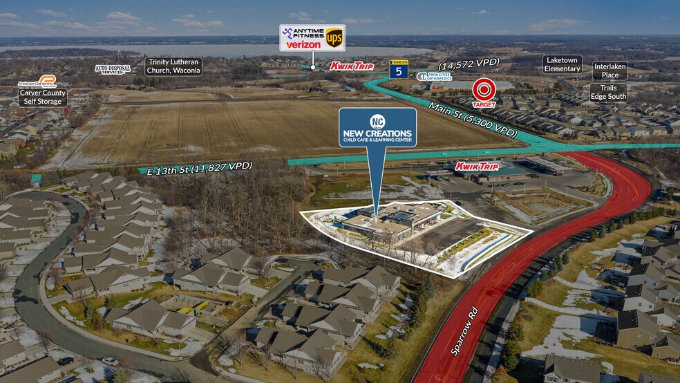 150 Sparrow Rd, Waconia, MN à vendre - Photo du bâtiment - Image 3 de 5