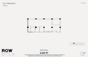 777 S Alameda St, Los Angeles, CA for lease Floor Plan- Image 2 of 2