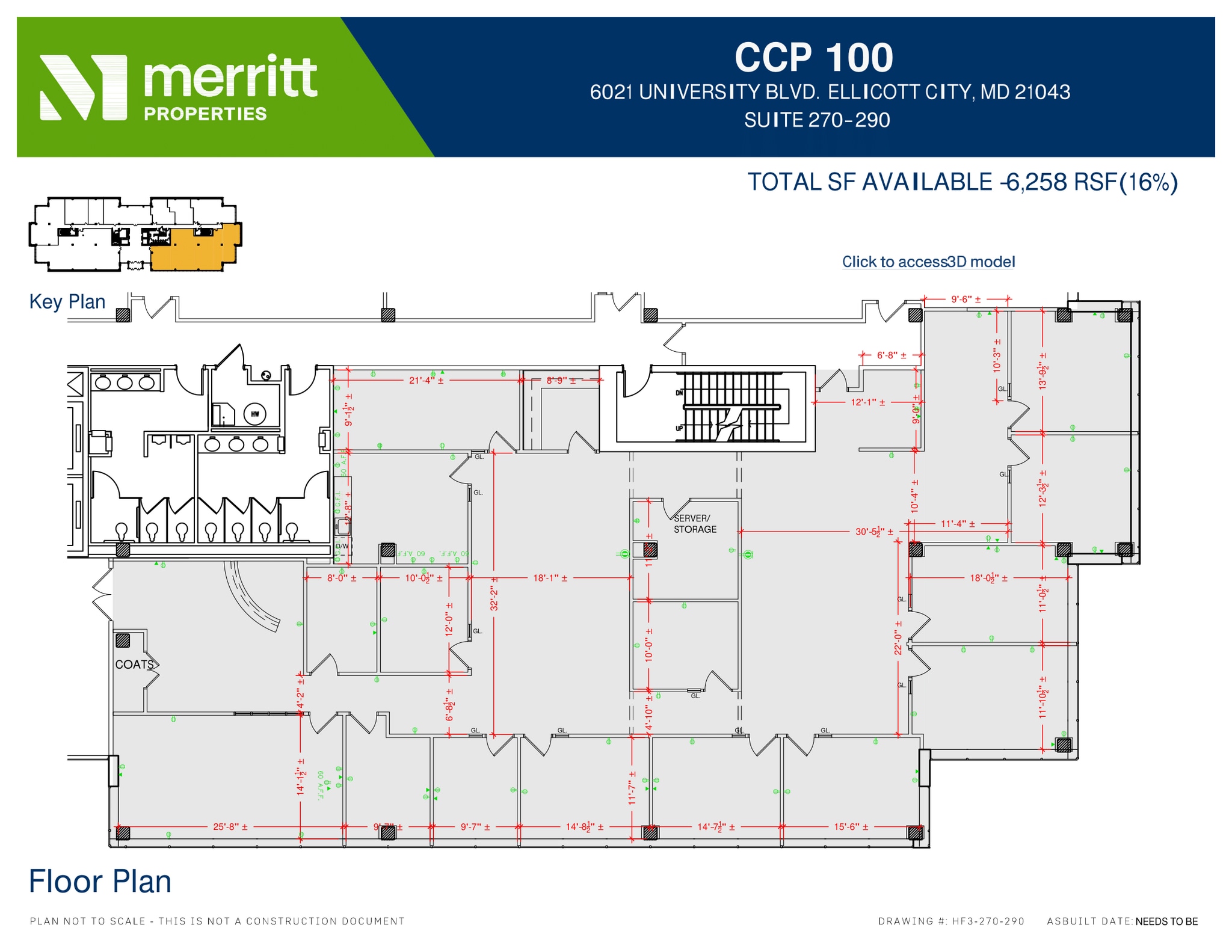 6011 University Blvd, Ellicott City, MD for lease Floor Plan- Image 1 of 1
