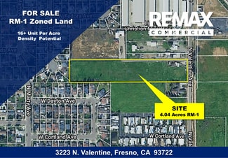 More details for 3223 N Valentine Ave, Fresno, CA - Land for Sale