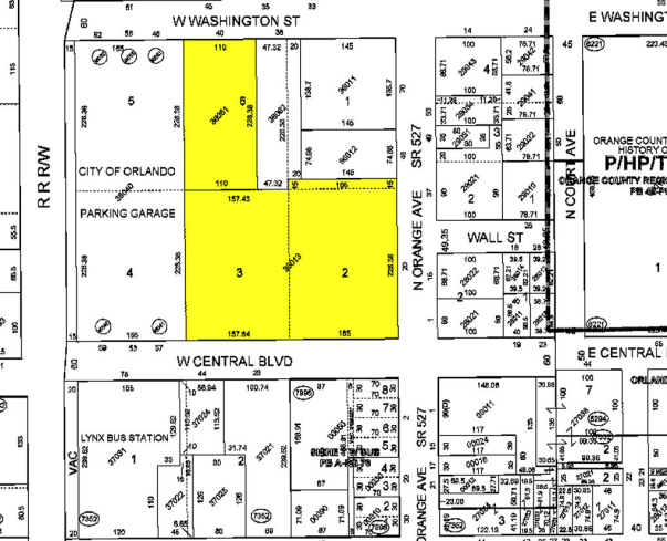 20 N Orange Ave, Orlando, FL à louer - Plan cadastral - Image 2 de 32