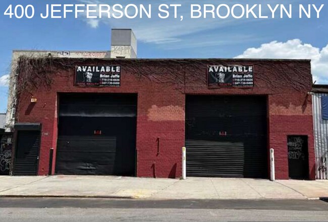 Plus de détails pour 400 Jefferson St, Brooklyn, NY - Industriel à vendre