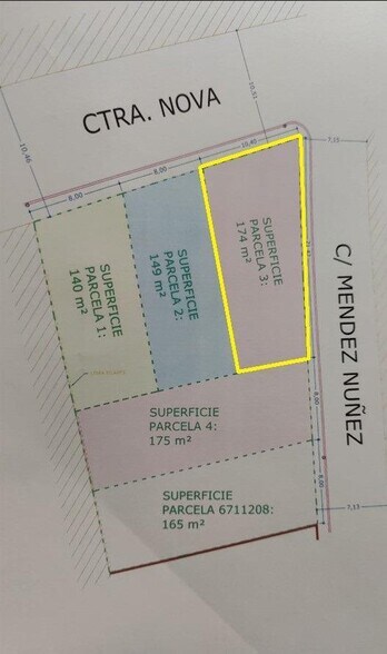 Carretera Nova, 39, Alcanar, Tarragona à vendre - Plan cadastral - Image 3 de 3