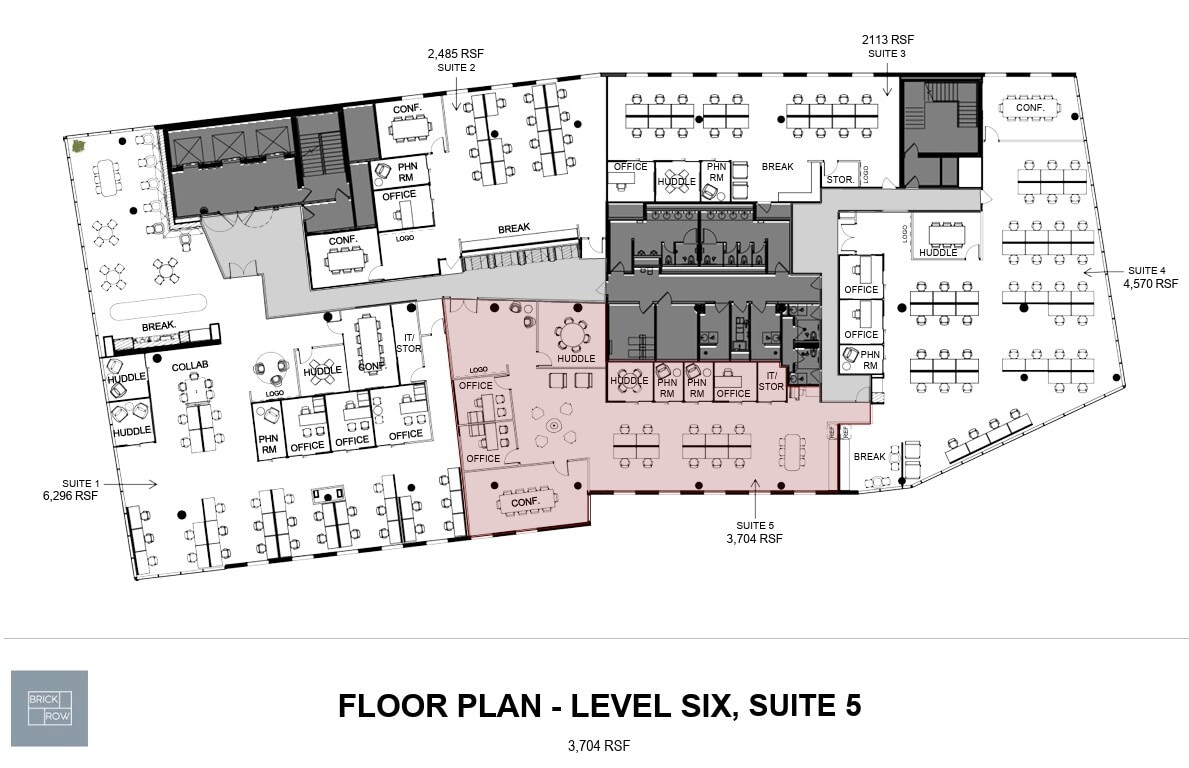 801 Barton Springs Rd, Austin, TX for lease Floor Plan- Image 1 of 1