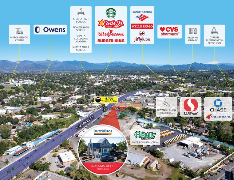 3025 S Market St, Redding, CA à vendre - Photo du bâtiment - Image 3 de 6