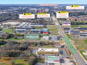 2427 University Blvd E, Tuscaloosa, AL - Aérien  Vue de la carte - Image1