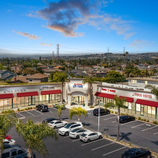 215-317 E Katella Ave, Orange, CA for lease - Aerial - Image 1 of 8