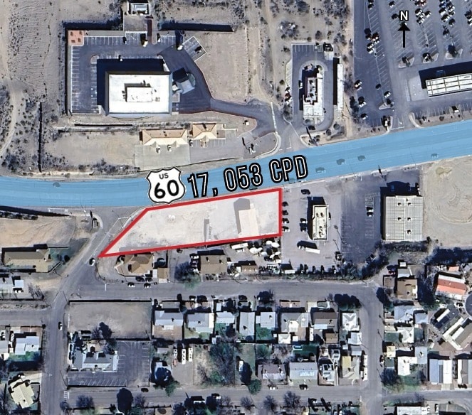 2120-2130 US-60, Miami, AZ for sale - Aerial - Image 3 of 4