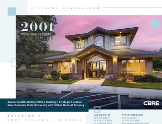 Plus de détails pour 2001 S Shields St, Fort Collins, CO - Bureau à vendre