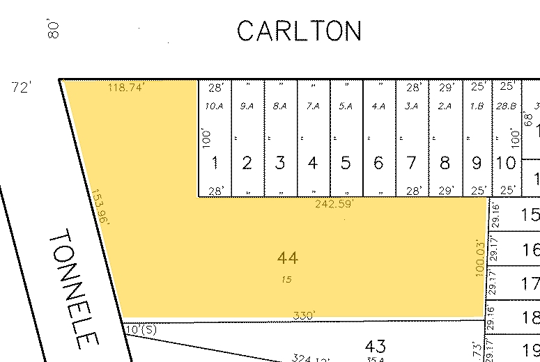 404 Tonnelle Ave, Jersey City, NJ à vendre - Plan cadastral - Image 2 de 3