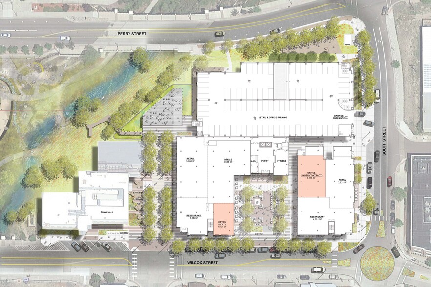 20 N Wilcox St, Castle Rock, CO à louer - Plan de site - Image 2 de 2