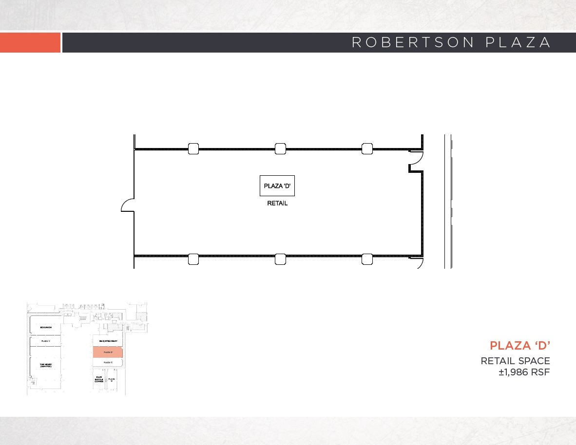 116-120 N Robertson Blvd, West Hollywood, CA à louer Plan d  tage- Image 1 de 1