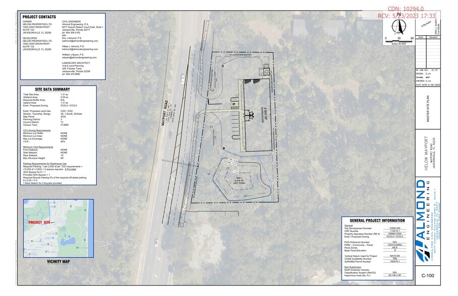 2995 Mayport Rd, Jacksonville, FL à louer - Plan de site - Image 3 de 14