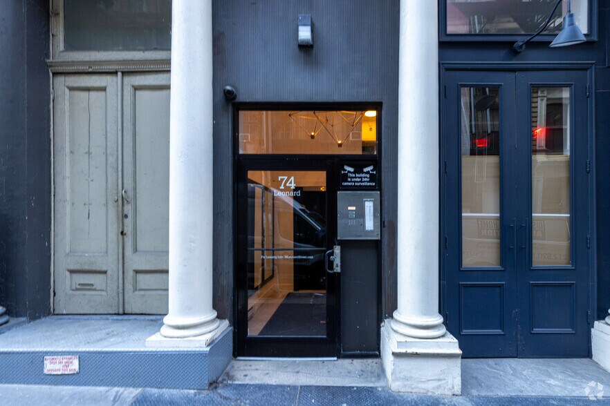 74 Leonard St, New York, NY à louer - Photo du bâtiment - Image 2 de 5
