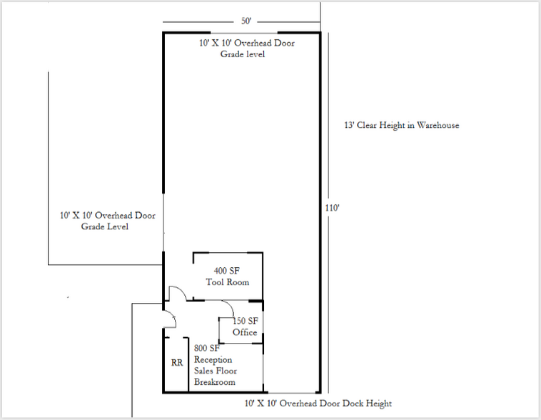 1250 Nueces St, George West, TX à louer - Plan d’étage - Image 3 de 4