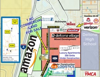 Plus de détails pour N NORMANDY BLVD, Deltona, FL - Terrain à vendre