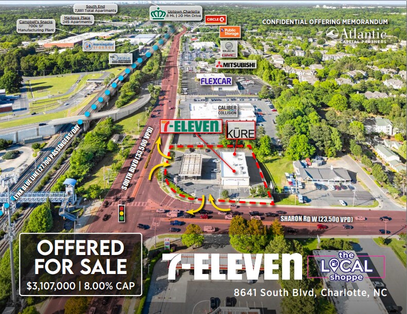 8641 South Blvd, Charlotte, NC à vendre Photo du bâtiment- Image 1 de 1