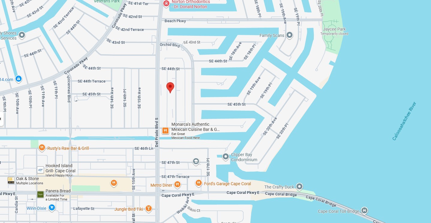 4426 SE 16th Pl, Cape Coral, FL for lease Aerial- Image 1 of 1