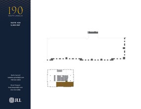 190 S La Salle St, Chicago, IL for lease Floor Plan- Image 1 of 1