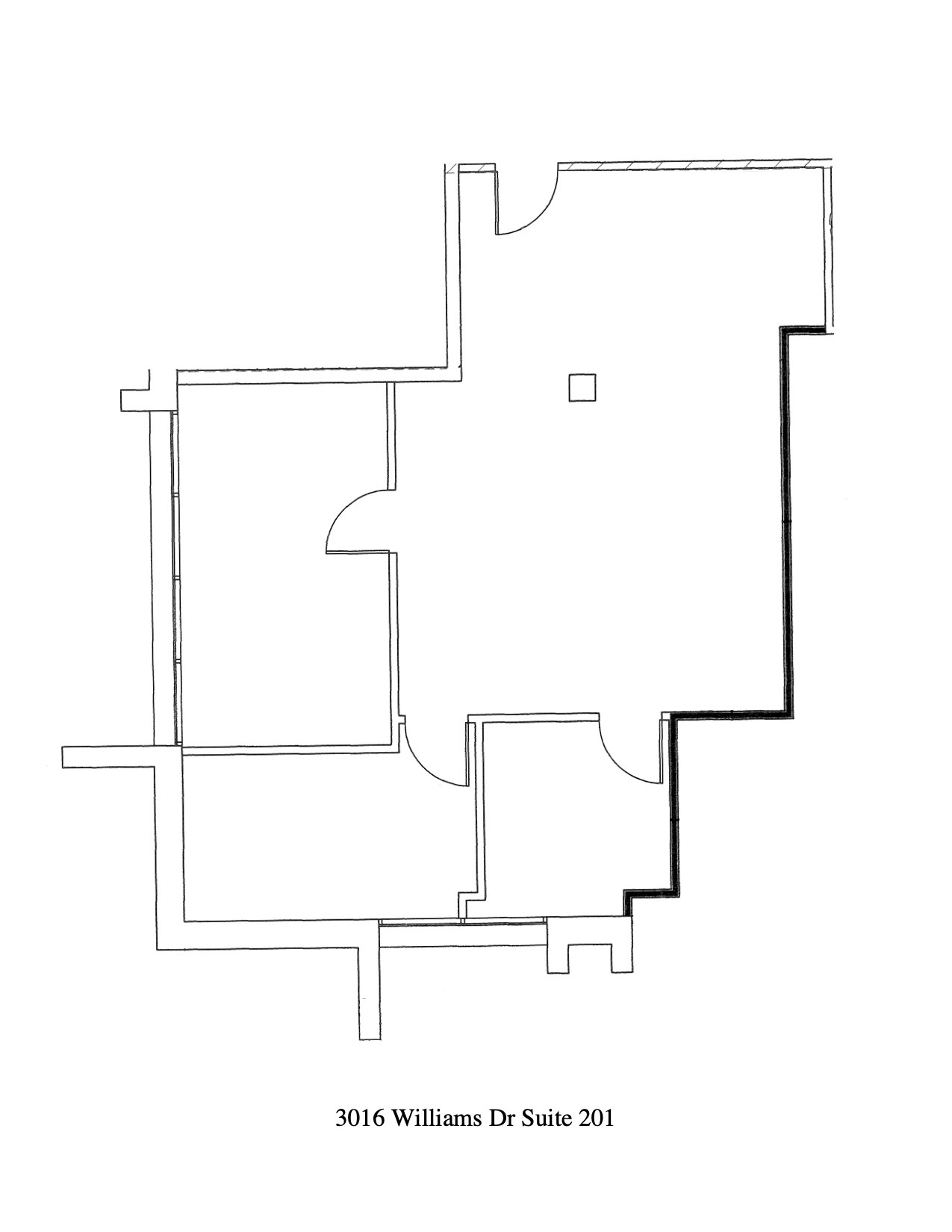 3015 Williams Dr, Fairfax, VA à louer Plan d’étage- Image 1 de 1