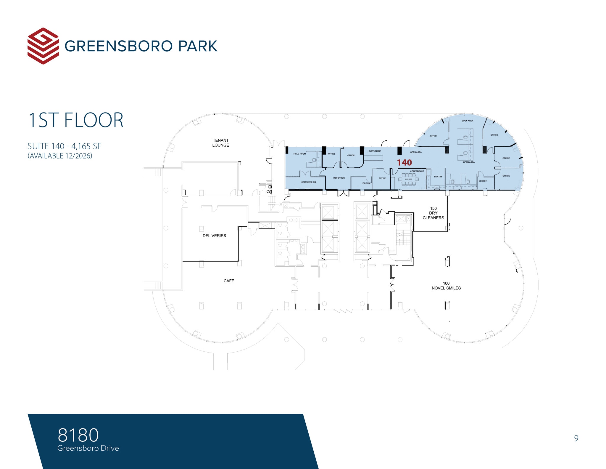 8180-8200 Greensboro Dr, McLean, VA for lease Floor Plan- Image 1 of 1