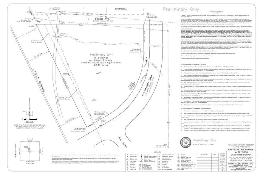6601 Plaza Mayor Blvd, Oklahoma City, OK for sale - Plat Map - Image 2 of 2
