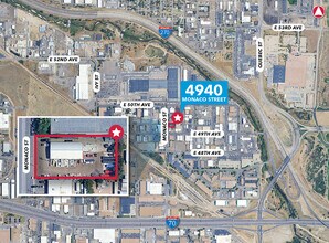 4940 Monaco St, Commerce City, CO - Aerial map view - Image1