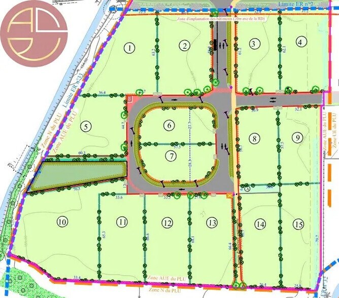 Land in Cugnaux for sale - Site Plan - Image 3 of 4