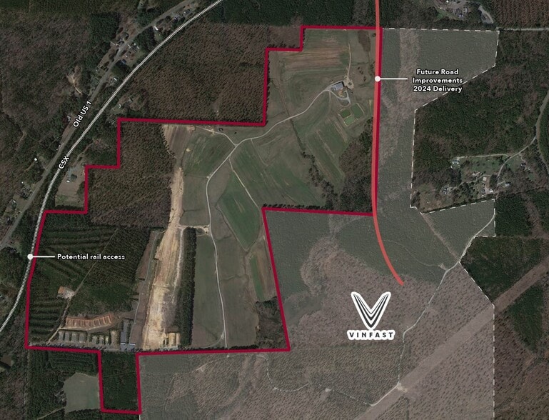 960 Christian Chapel Church, New Hill, NC for sale - Aerial - Image 2 of 2