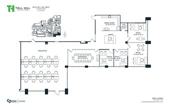 5310 Harvest Hill Rd, Dallas, TX à louer Plan d  tage- Image 2 de 9