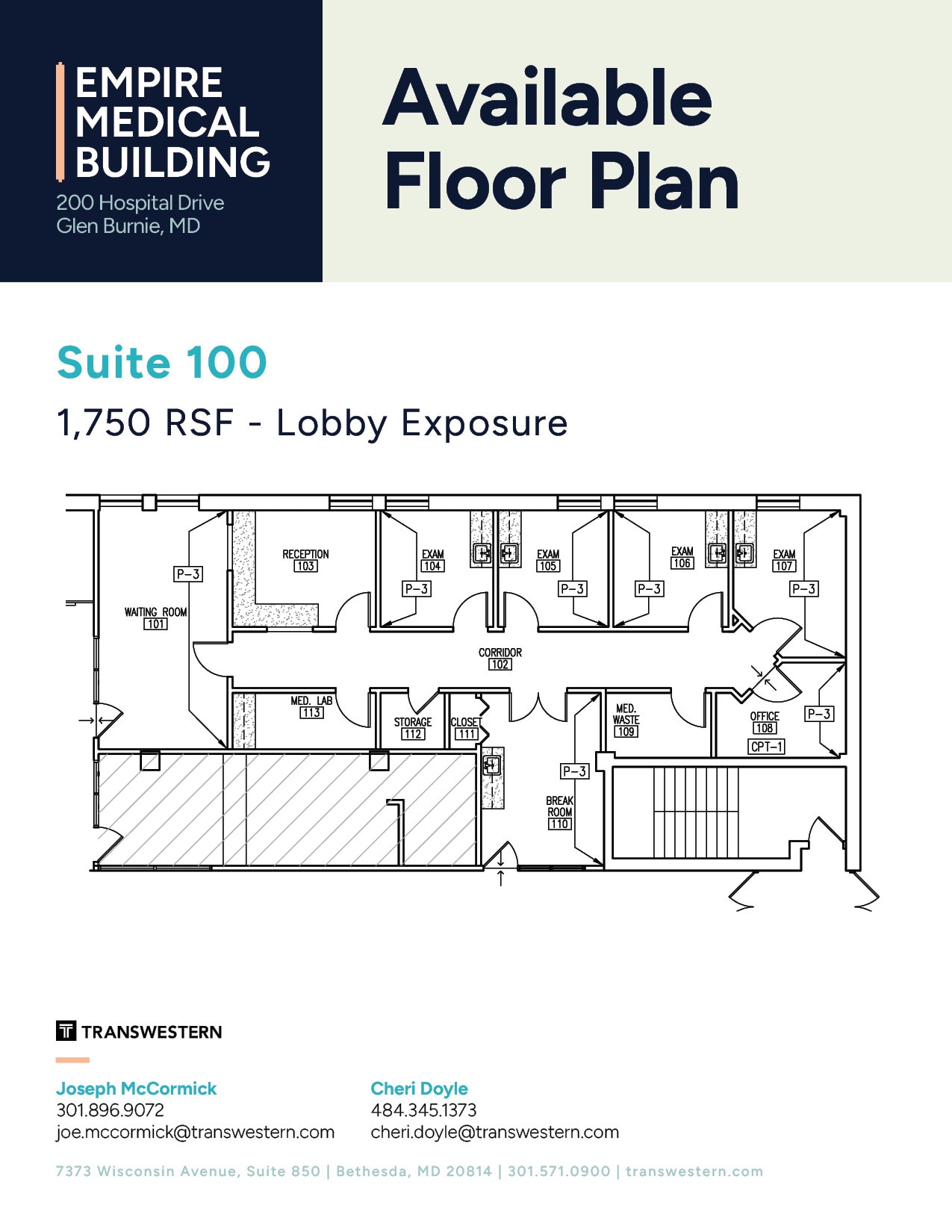 200 Hospital Dr, Glen Burnie, MD for lease Floor Plan- Image 1 of 1