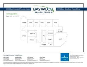 6553 E Baywood Ave, Mesa, AZ for lease Floor Plan- Image 1 of 1