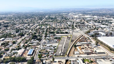 E 9th St, Pomona, CA - Aérien Vue de la carte - Image1