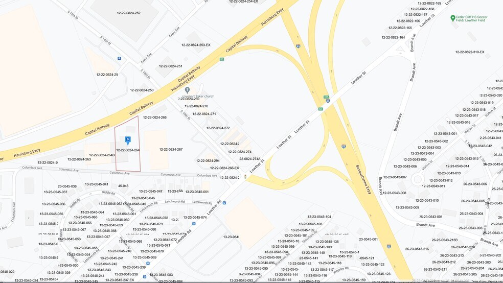 1031 Columbus Ave, Lemoyne, PA à vendre - Plan cadastral - Image 2 de 2