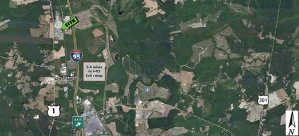 17226 Washington Hwy, Doswell, VA - Aérien  Vue de la carte