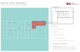 3336 Spring Stuebner Rd, Spring, TX for lease Floor Plan- Image 2 of 4