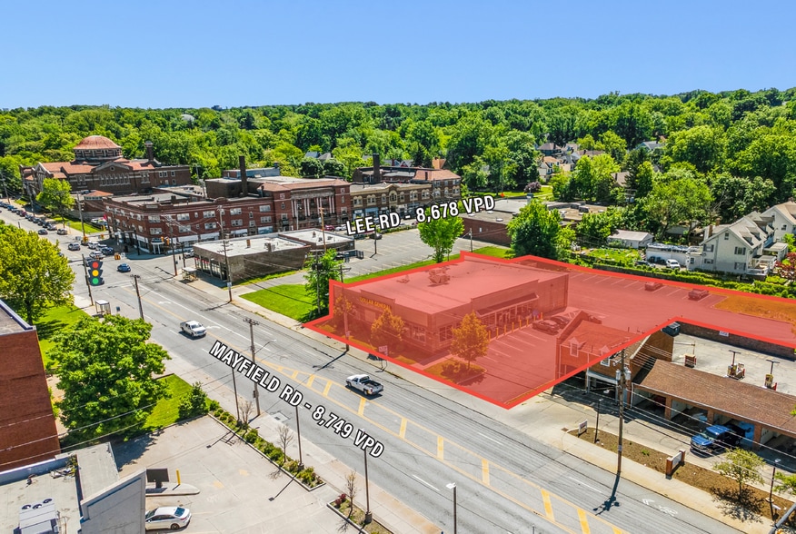 3070 Mayfield Rd, Cleveland Heights, OH for sale - Aerial - Image 3 of 6
