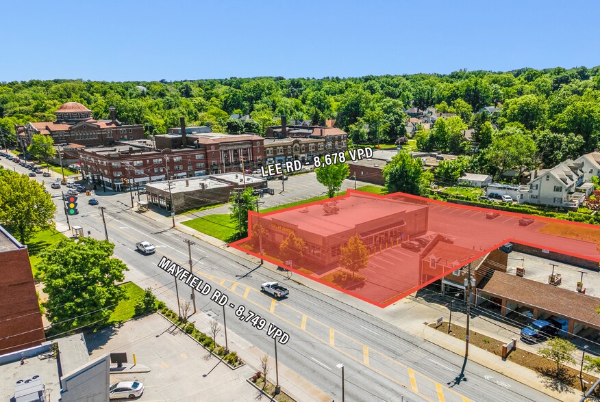 3070 Mayfield Rd, Cleveland Heights, OH à vendre - Aérien - Image 3 de 6