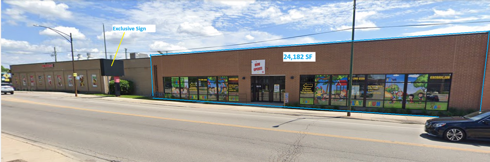 6615 W Irving Park Rd, Chicago, IL for lease - Primary Photo - Image 1 of 10