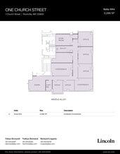 1 Church St, Rockville, MD for lease Floor Plan- Image 1 of 1
