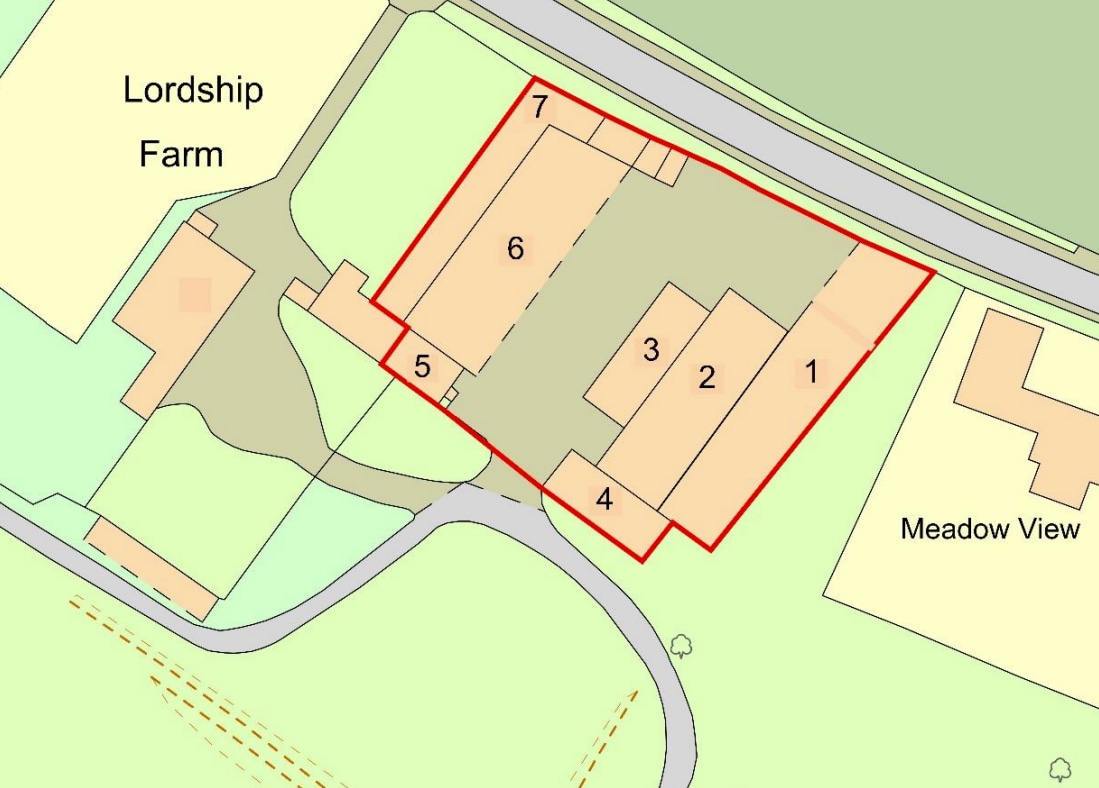 Commercial End, Swaffham Bulbeck for lease Site Plan- Image 1 of 2